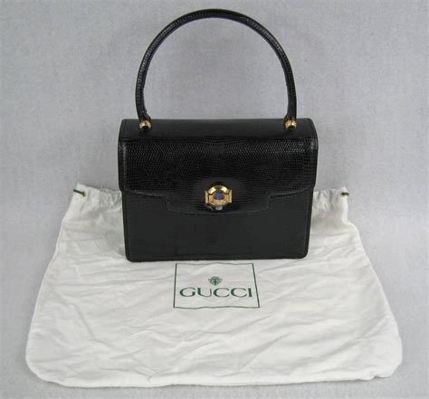 vintage black gucci bag